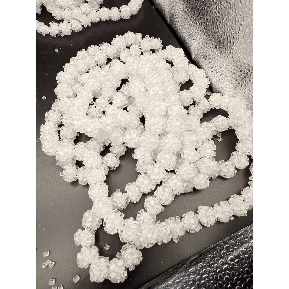 Ice Crystal Beaded Garland. Set Of 4‎